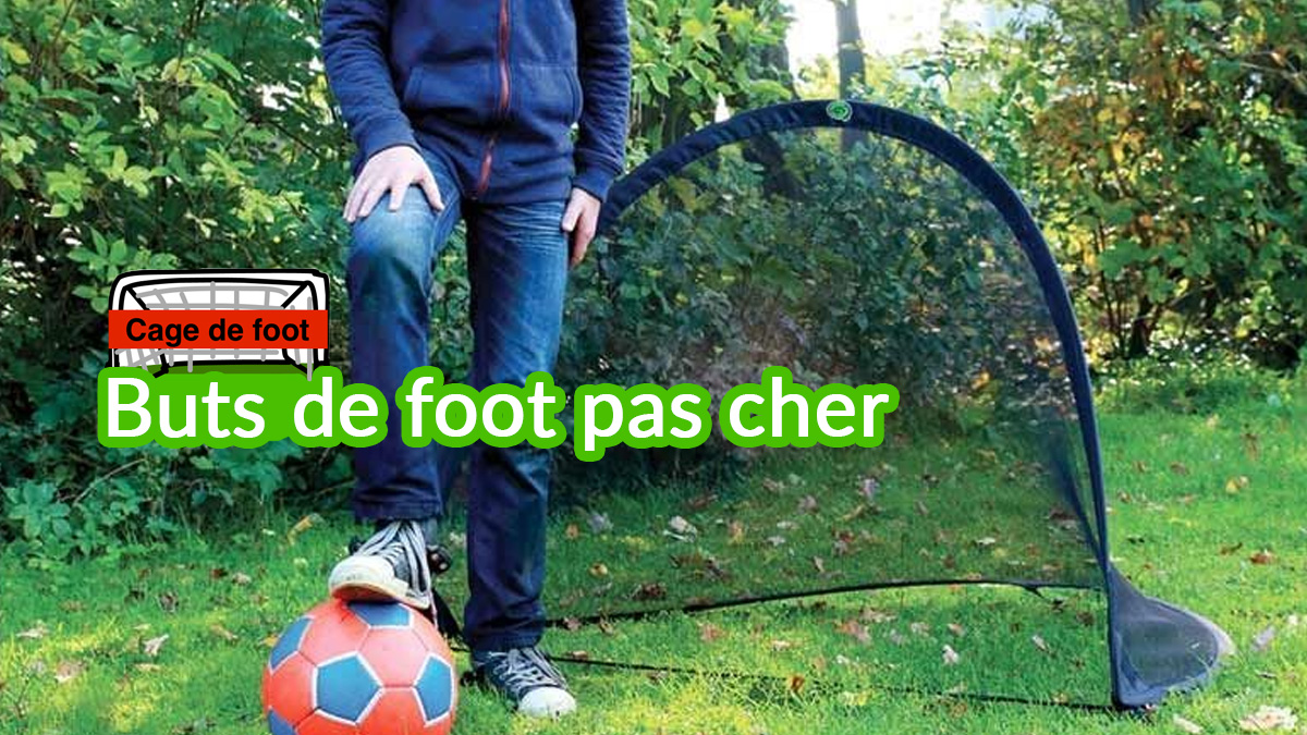 Buts de Foot 2pcs Mini Pop-Up Cages de Football Enfant Adulte + Sac de  Transport
